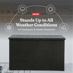 keter java 230 gal outdoor storage box for, package contents