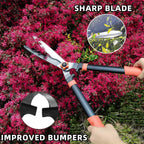 YRTSH Loppers, Hedge Shears & Pruners Combo Set, 3-Piece Hedge Clippers | Heavy Duty Tree & Shrub Care Kit for Yard, Lawn & Garden,Professional Branch Cutter Tree Trimmer for Indoor Outdoor Gardening