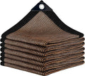 Mocha Sun Shade Cloth,Pergola Shade Cover with Reinforced Grommets,90% Shade Fabric Fence Privacy Screen Balcony,Pergola Shade Cover Canopy Garden Carport Porch Deck Patio Shade,16x20FT