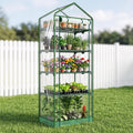 bstrip greenhouses for outdoors with base mat, pvc, main product view