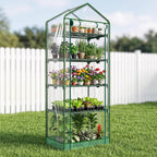 bstrip greenhouses for outdoors with base mat, pvc, main product view