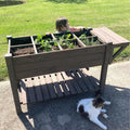 gutinneen raised garden bed mobile outdoor planter box, main product view