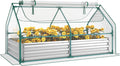 miory raised garden bed with pe cover, 6x3x1, main product view