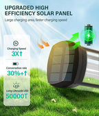 Solar Pathway Lights Outdoor 6 Pack, Bright Solar Path Lights Outside Waterproof, Solar Powered Landscape Light for Walkway Driveway Lawn Patio Sidewalk Garden Yard, Cool White