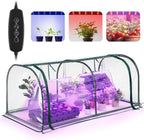 meonum mini greenhouse with grow light, 51.18 "l, main product view