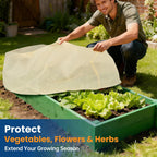 plant covers freeze protection, 2 pack, fits 4, package contents