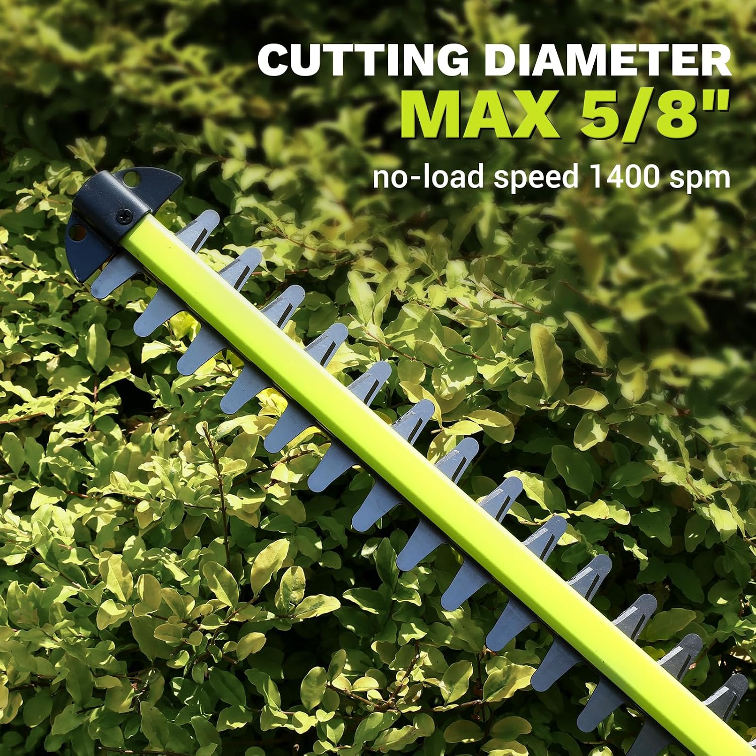 Hedge Trimmer Cordless: DEKOPRO 20V Electric Hedge Trimmers Cordless with Battery, 20″ Bush Trimmer Shrub Trimmer for Yard, Garden, Lawn