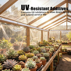 clear tarps heavy duty waterproof vinyl patio tarp on a desk or shelf