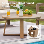 Patio Furniture Set, 4 Pieces Outdoor Furniture Patio Conversation Set with Washable Thick Cushions, Outdoor Couch Patio Sofa Set for Balcony, Porch, Backyard, Beige