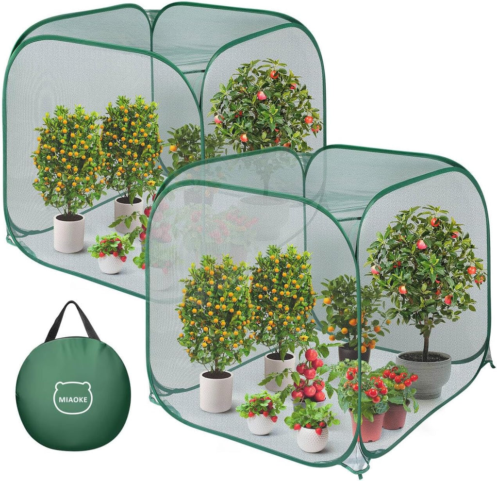pop up mesh plant cover,35x35x38'' garden netting for, main product view