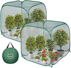 pop up mesh plant cover,35x35x38'' garden netting for, main product view