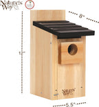 Nature's Way Bird Products CWH3 Cedar Bluebird Box House