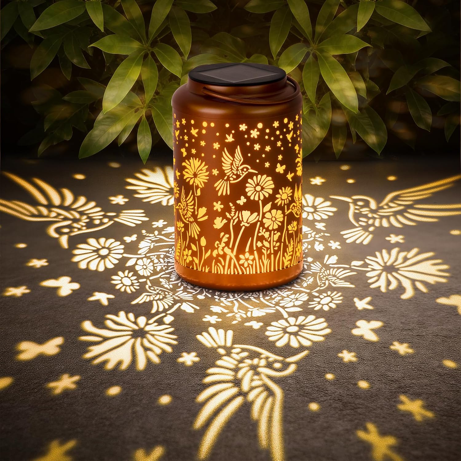 Solar Lanterns Outdoor Waterproof Hummingbird, Solar Garden Lights | Solar Lights Outdoor, Outdoor Lights, Garden Decor, Patio Decor, Backyard Decor, Birthday Gifts for Women Mom Grandma