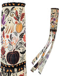 Madrona Brands Haunted Fall Windsock | Durable Outdoor Hanging Halloween Decoration | Yard, Porch, Lawn | 48 Inch