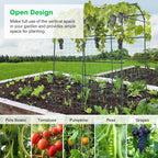 vivosun 7ft. arch trellis for climbing plants, 7 on a desk or shelf