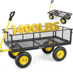 sekey 7.7 cu ft steel garden cart, 1400, main product view