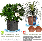 5 Pack 1 Gallon Grow Bags with Handles Garden Vegetable Flower Grow Bags Nonwoven Aeration Fabric Pots for Nursery Garden Planting