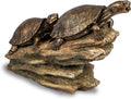 Aquascape Double Turtle On Log Spitter Fountain for Pond and Garden, 78372