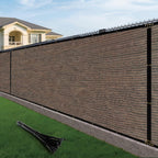 4x50ft fence privacy screen for decoration garden(brown), main product view