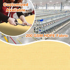 Artpuch Outdoor Pergola Shade Cover 7x17 FT Sun Shade Cloth with Grommets Sand 90% UV Protection Canopy Patio Privacy Screen (Customized Available)