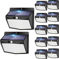 peasur solar motion sensor outdoor light 12pack, 138, main product view