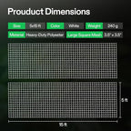 VIVOSUN 5 x 15 ft. Plant Trellis Netting, Heavy-Duty Polyester Grow Net, Garden Trellis Netting with Square Mesh for Climbing Plants, Vegetables, Fruits, and Flowers, 2-Pack