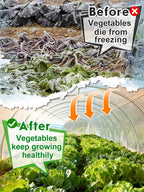 alphatool 10 x 30ft plant covers freeze protection, close-up detail