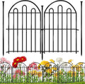 decorative garden fence, 17in x 34.6ft arched no, main product view