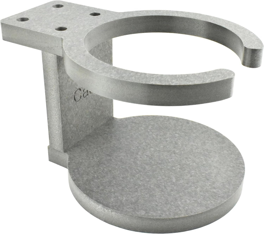 Poly Cup Holder for Adirondack Chair or Patio, Fits Standard- Large Cups (1 Pack, Charcoal Gray)