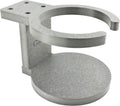 Poly Cup Holder for Adirondack Chair or Patio, Fits Standard- Large Cups (1 Pack, Charcoal Gray)