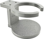 Poly Cup Holder for Adirondack Chair or Patio, Fits Standard- Large Cups (1 Pack, Charcoal Gray)
