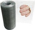 8in X 20ft Hardware Cloth 1/4 Inch 23Gauge, Galvanized Welded Wire Metal Roll, Garden Rabbit Fencing, Snake Fence, Chicken Gopher Racoons Critters Rehab Cage