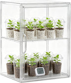 mini greenhouse indoor with magnetic door, l-2tier-1pcs, main product view