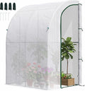 outsunny 5' x 4' x 7' outdoor lean, main product view