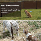 UPGRADE Privacy Fence Screen 6'x61' Brown Outdoor 90% Visibility Blockage 170 GSM Mesh Shade Cover Panels for Backyard,Balcony,Home Decoration with Zip Ties,Customized Avaliable
