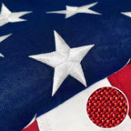 premium american flag 4x6 ft tearproof series for, main product view