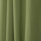NICOLE MILLER NEW YORK Canvas Indoor/Outdoor Grommet Top Curtain Panel Pair, 54"x96", Green Apple