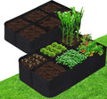 cjgq fabric raised garden bed 4x2x1ft garden grow, main product view