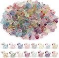 160 Pcs Mini Glitter Resin Ducks Non-Glow, 16 Colors Tiny Ducks to Hide Small Plastic Ducks Little Ducks for Fairy Garden Aquarium Micro Landscape Desk Decor DIY Crafts