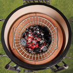 Charcoal Basket, Grill Ash Basket for Big Green Egg Large, 14 Inches Stainless Steel Ash Basket