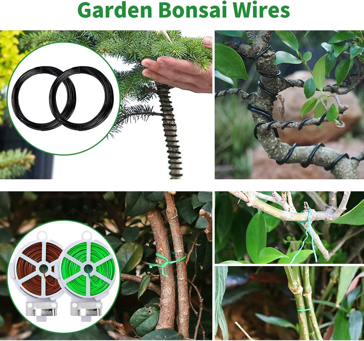bonsai tree kit, 20 pcs gardening succulent tools, close-up detail