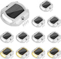 volisun solar driveway dock deck led outdoor lights, main product view