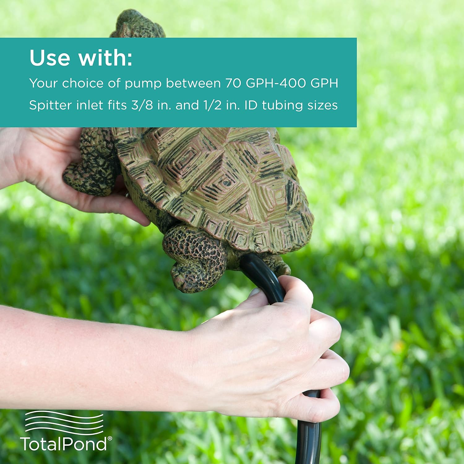 TotalPond Turtle Spitter