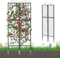 zhongma 2 pack metal garden trellises for climbing, main product view