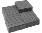 primezone 36 pcs plastic interlocking patio deck tiles, main product view