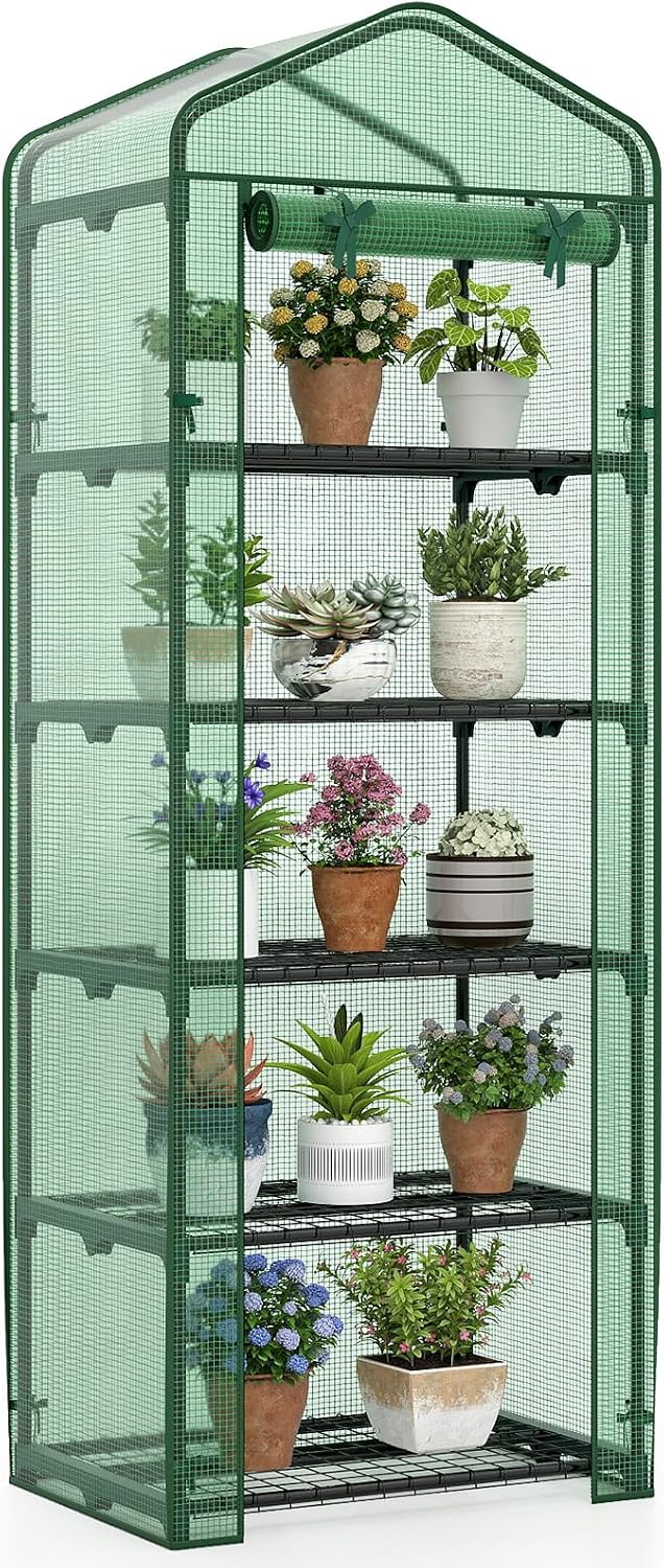 giantex mini greenhouse indoor outdoor, 27" x 19", main product view