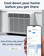 windmill 5,000 btu lite window air conditioner, cools, view 9