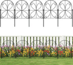 shoplala decorative garden fence (10 panels) 12.5inx16.5in fences, main product view