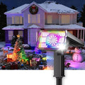 12 Pack - Solar Christmas Lights Outdoor Waterproof,6 Color Changing Spotlights &10 Modes, IP67 Waterproof,105° Adjustable Solar Spot Lights for Pathway/Garden/Yard/Patio/Landscape/Backyard Xmas Decor