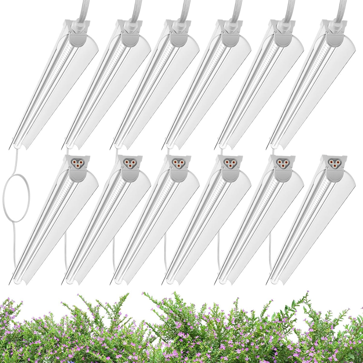 4ft grow lights for indoor plants,t8 5000k full, main product view